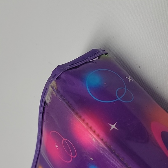 Vintage 90s y2k lisa frank Rockstar girl zip up binder - Picture 9 of 11